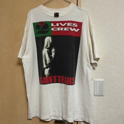 Saint Mxxxxxx x Denim Tears SS Tee/Lives Crew "White"