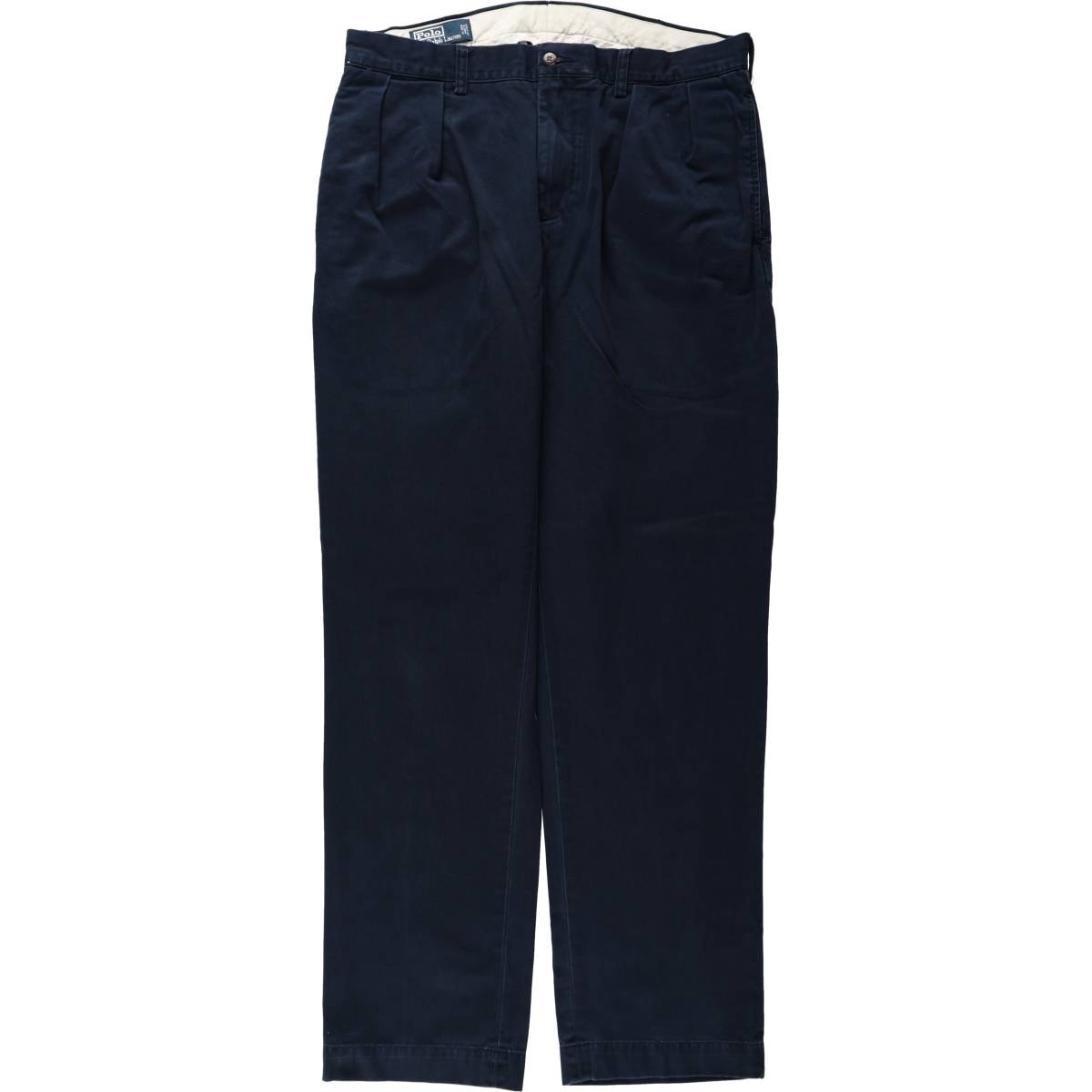 古着 ラルフローレン Ralph Lauren POLO by Ralph Lauren ETHAN PANT ツータック チノパンツ メンズw35相当/eaa680750