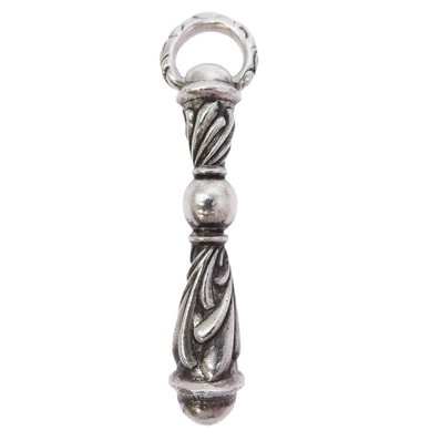 CHROME HEARTS クロムハーツ(原本無) ペンダントトップ LG CAMPANA ラージ カンパナ ペンダントトップ シルバー系【中古】