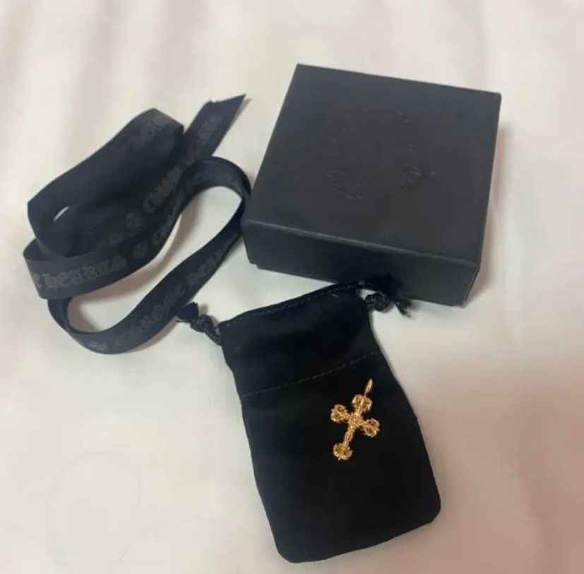 クロムハーツ 22k タイニーフィリグリークロス ゴールド