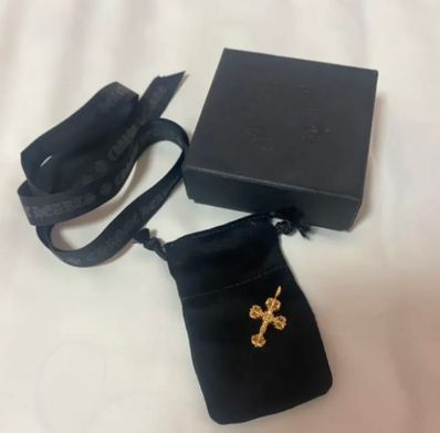 クロムハーツ 22k タイニーフィリグリークロス ゴールド