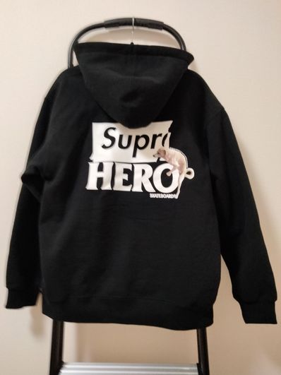 Supreme / ANTIHERO Hooded Sweatshirt "Black"