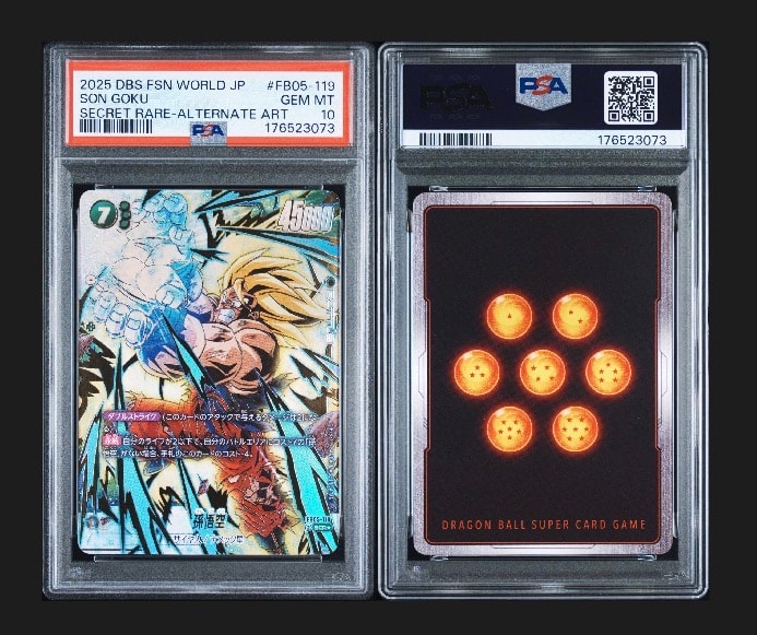 PSA10】孫悟空 SCR☆ [FB05-119](フュージョンワールド「未知なる冒険