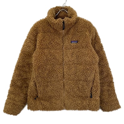 パタゴニア STY26755FA19 ブラウン リサイクルハイパイル ダウンジャケット S