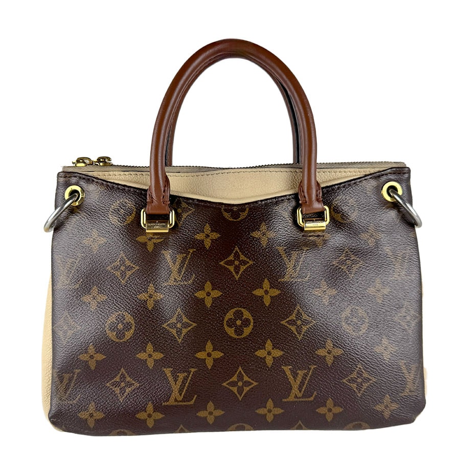 ルイ ヴィトン LOUIS VUITTON ハンドバッグ モノグラム パラスBB モノグラムキャンバス/レザー ブラウン/ライトベージュ ゴールド レディース M43765【中古】 z10887