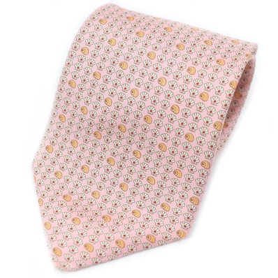 未使用品 サルヴァトーレフェラガモ
ネクタイ ピンク メンズ