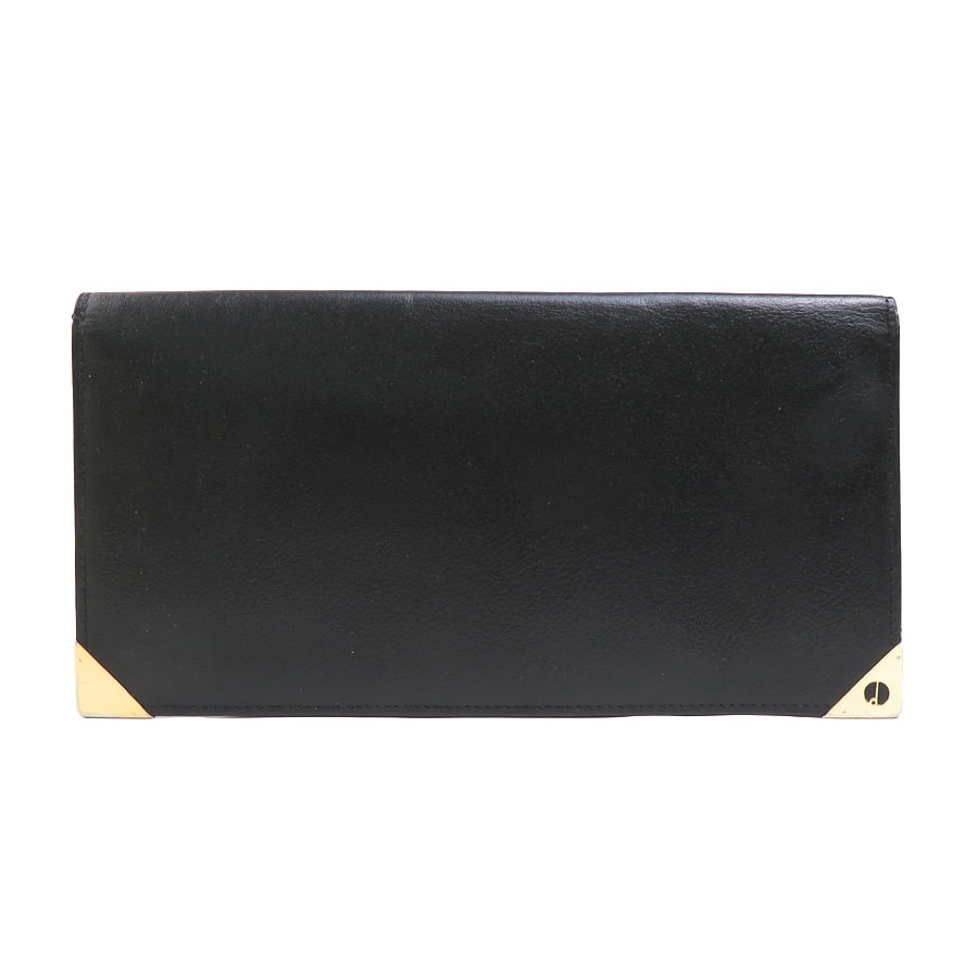 ダンヒル Dunhill 札入れ レザー ブラック メンズ【中古】 56310a
