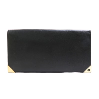 ダンヒル Dunhill 札入れ レザー ブラック メンズ【中古】 56310a