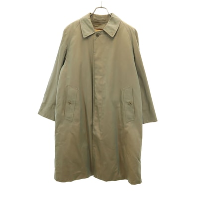 Burberrys バーバリーズ 90s オールド ステンカラーコート 90-165 カーキ系 ライナー付き