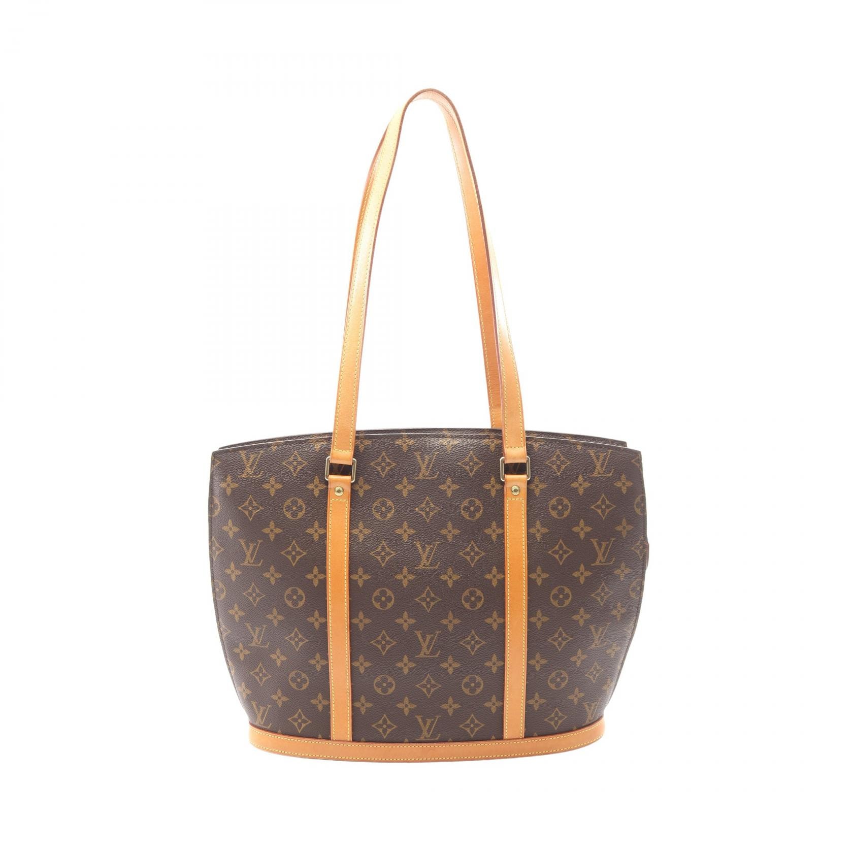 ルイ・ヴィトン LOUIS VUITTON バビロン ショルダーバッグ バッグ PVCコーティングキャンバス レザー モノグラム レディース ブラウン系 M51102 【中古】