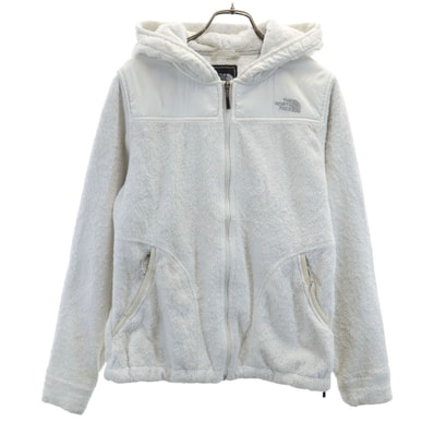 THE NORTH FACE ノースフェイス フリースジャケット S ホワイト TC3O アウトドア