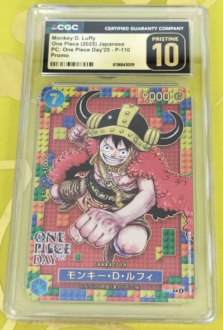 PSA10】モンキー・D・ルフィ L [ST21-001](リミテッドカード