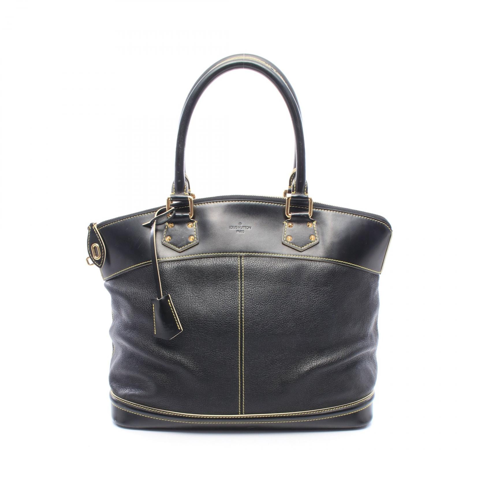 ルイ・ヴィトン LOUIS VUITTON ロックイットGM スハリ ノワール ハンドバッグ バッグ レザー レディース ブラック系 M91863 【中古】