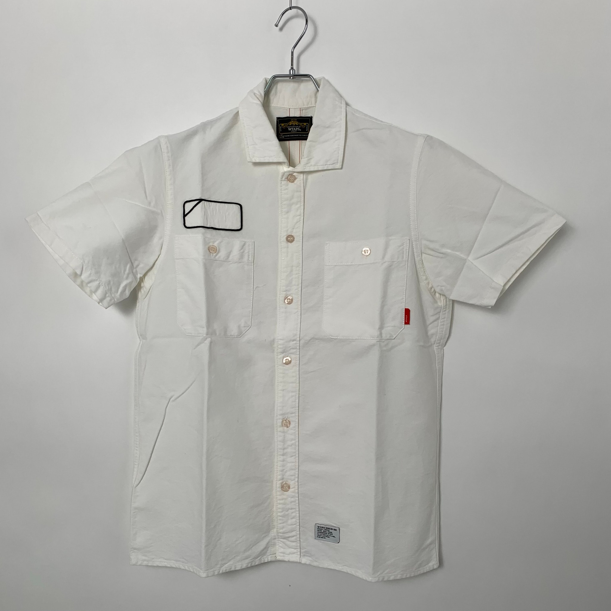 WTAPS Short Sleeve Shirt White