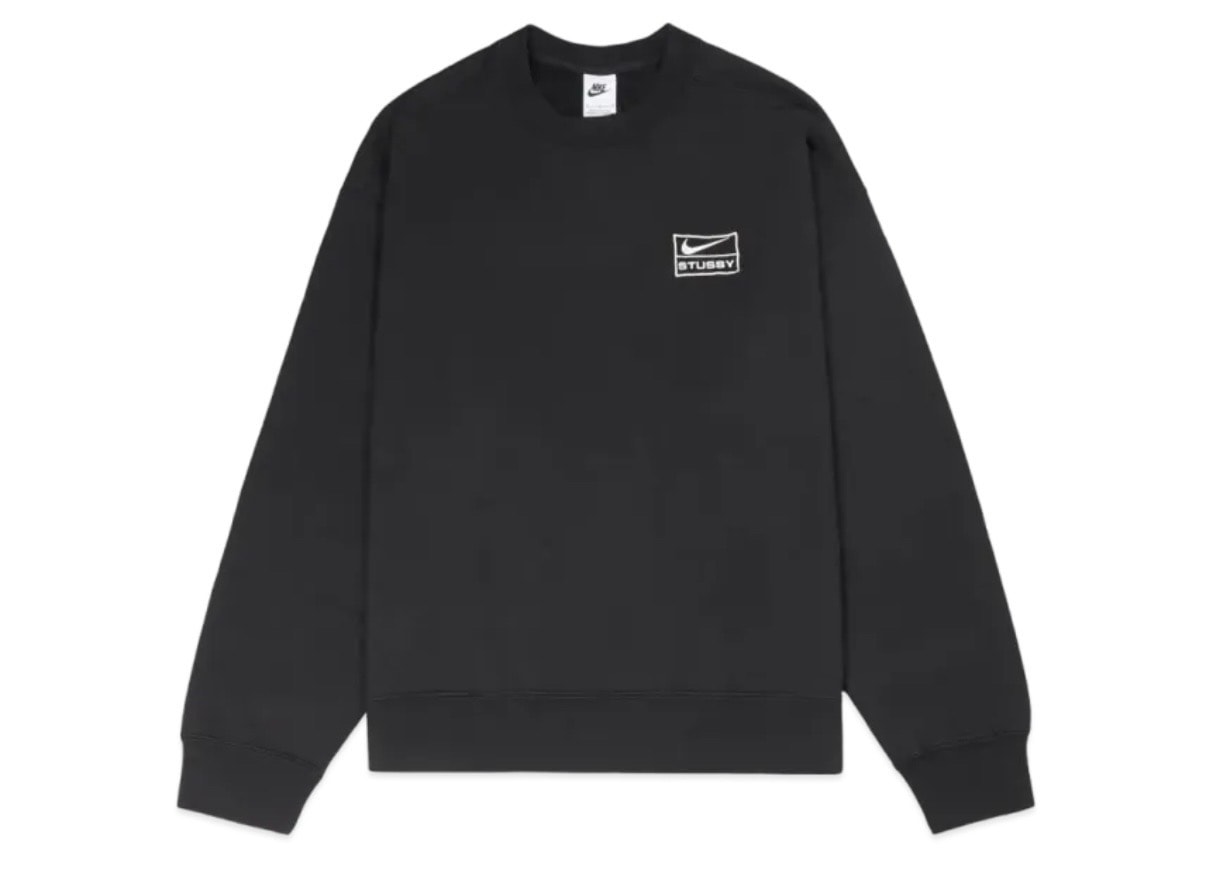 Stussy x Nike Wash Crew (US Size) "Black" DO5310-010