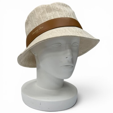 美品 クリスチャンディオール ハット 57 CPB06132ECOB