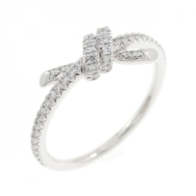 ティファニー ノット リング 0.21CT