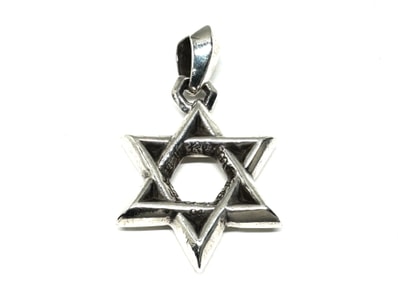 Chrome Hearts Small Star of David Pendant "Silver"