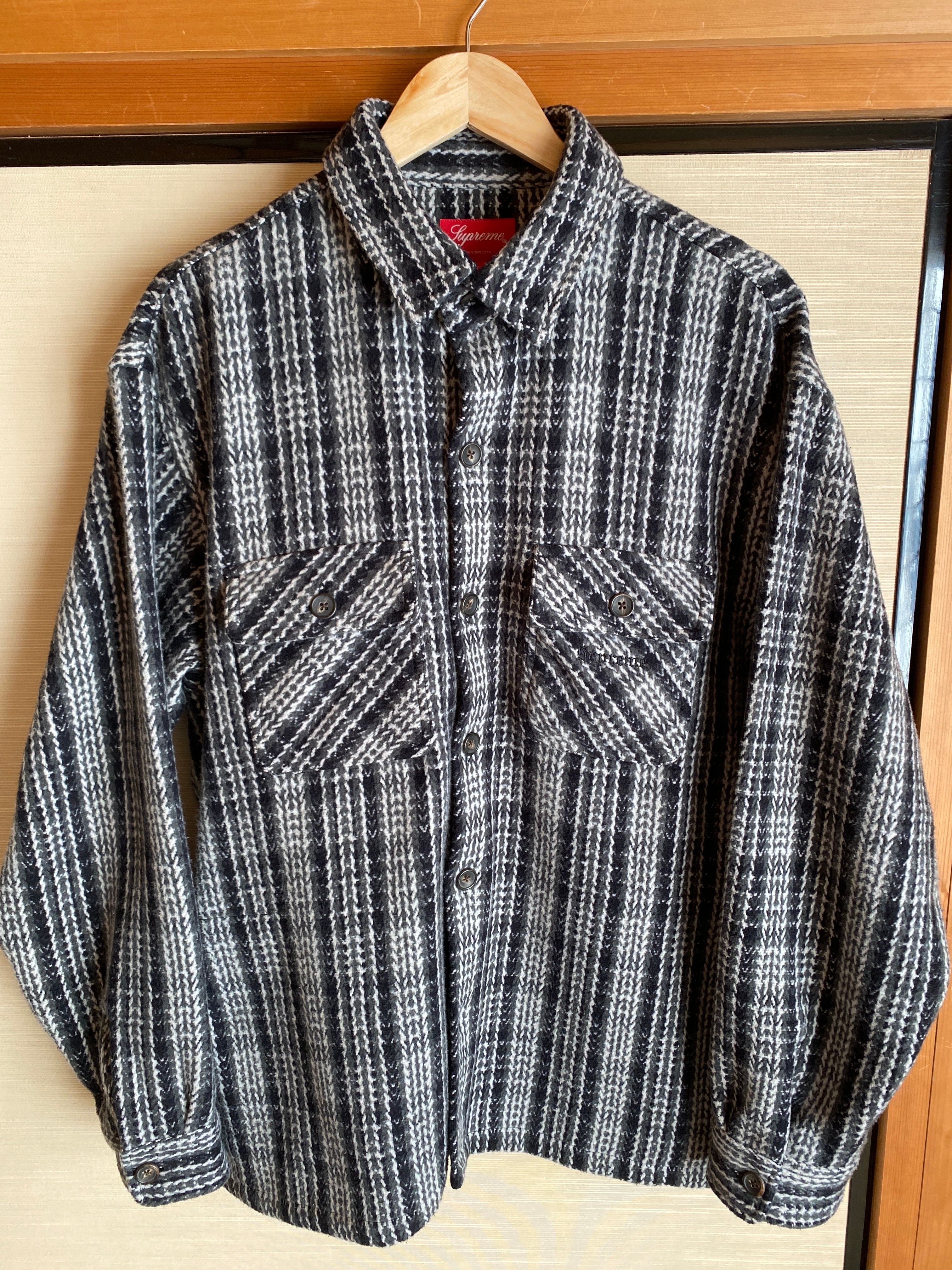 Supreme Heavy Flannel Shirt "Black"
