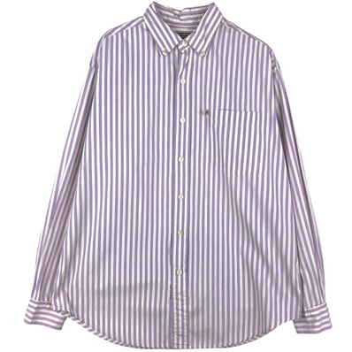 古着 00年代 ラルフローレン Ralph Lauren RALPH LAUREN JEANS CO 長袖 ボタンダウンストライプシャツ メンズM相当/eaa606769