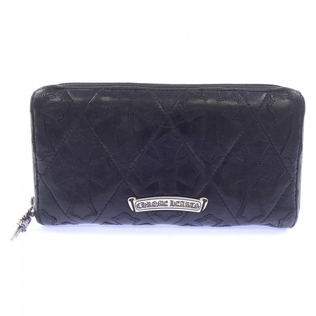 クロムハーツ CHROME HEARTS REC F ZIP CEME QWLT レックセメタリーキルティング 2246 304 0620 0900 WALLET