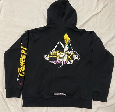 Chrome Hearts Matty Boy Sex Records Concept Hoodie "Black"