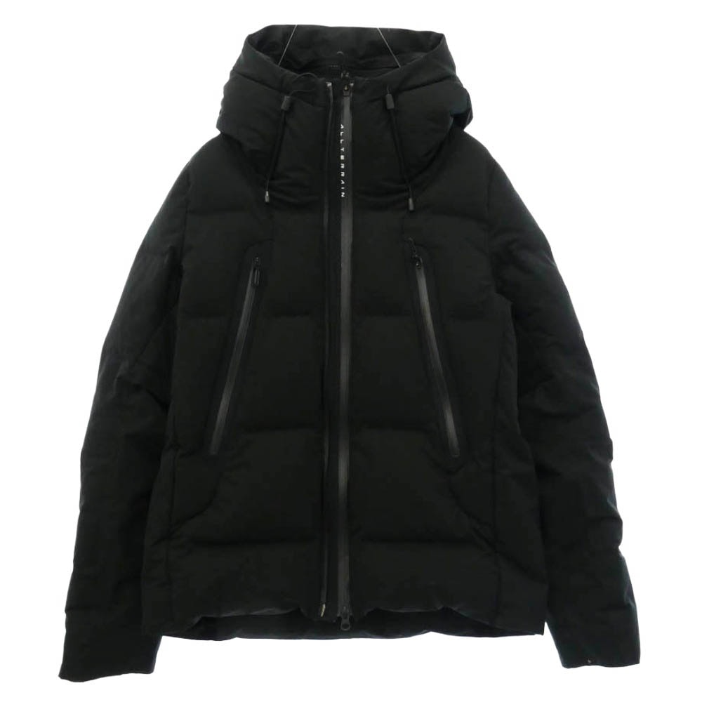 DESCENTE デサント DAMOGK30U ALLTERRAIN MOUNTAINEER  水沢ダウン オルテライン マウンテニア ダウンジャケット ブラック系 M【中古】