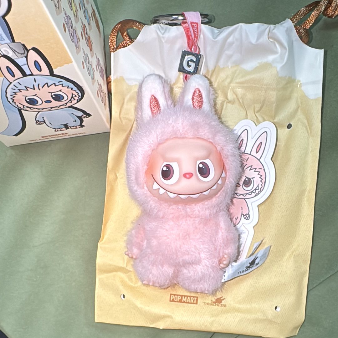 POP MART THE MONSTERS (LABUBU) Pin for Love Series-Vinyl Plush Pendant (A-M) G
