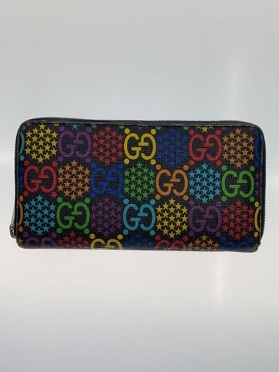 GUCCI GG Psychedelic Zip Around Wallet