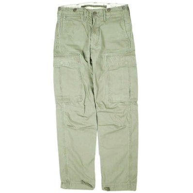RRL ダブルアールエル Surplus Cargo Pants コットンサープラスカーゴパンツ 782657678001 28 Olive Double RL ジップフライ ボトムス g26013