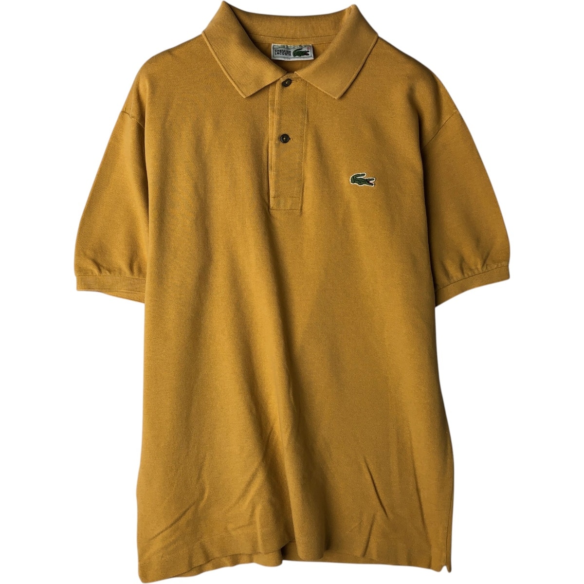 古着 80年代 ラコステ LACOSTE CHEMISE フレンチラコステ 半袖 ポロシャツ スペイン製 4 メンズM相当 ヴィンテージ/eaa633483