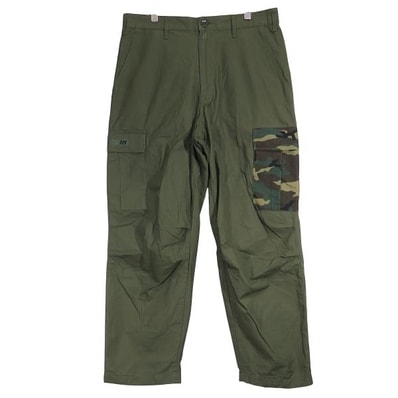 WTAPS ダブルタップス 21AW JUNGLE STOCK/TROUSERS/COTTON.RIPSTOP 212WVDT-PTM03 ジャングル ストック トラウザーズ コットン リップストップ 6ポケット カーゴ パンツ サイズ03(L)