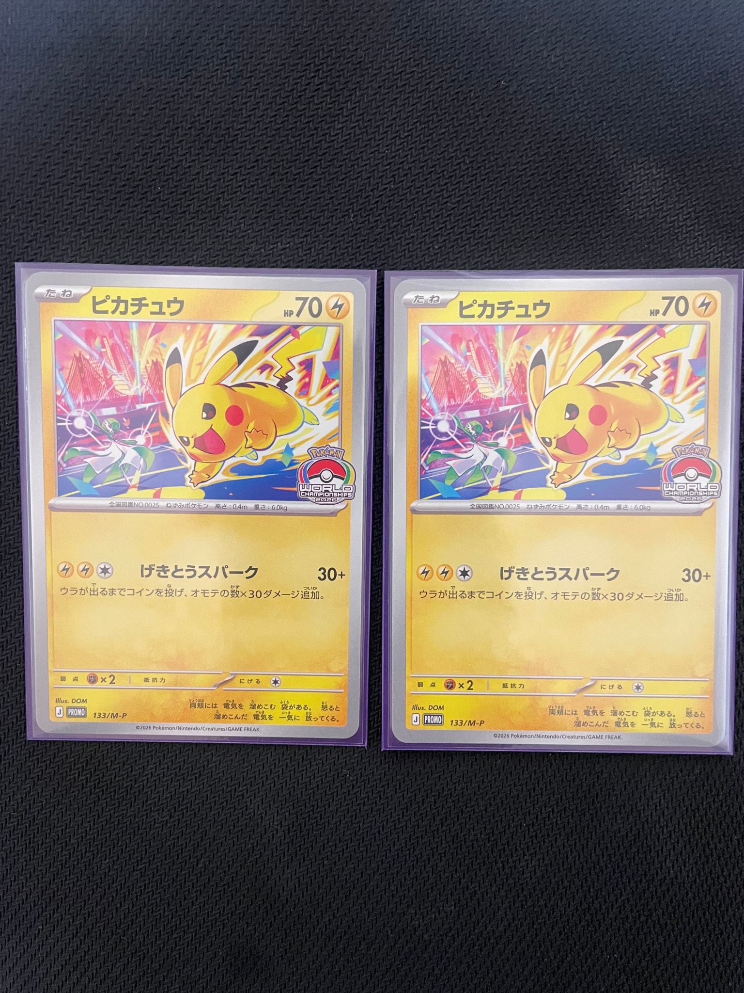 ピカチュウ プロモ [133/M-P](メガ「プロモーションカード」)