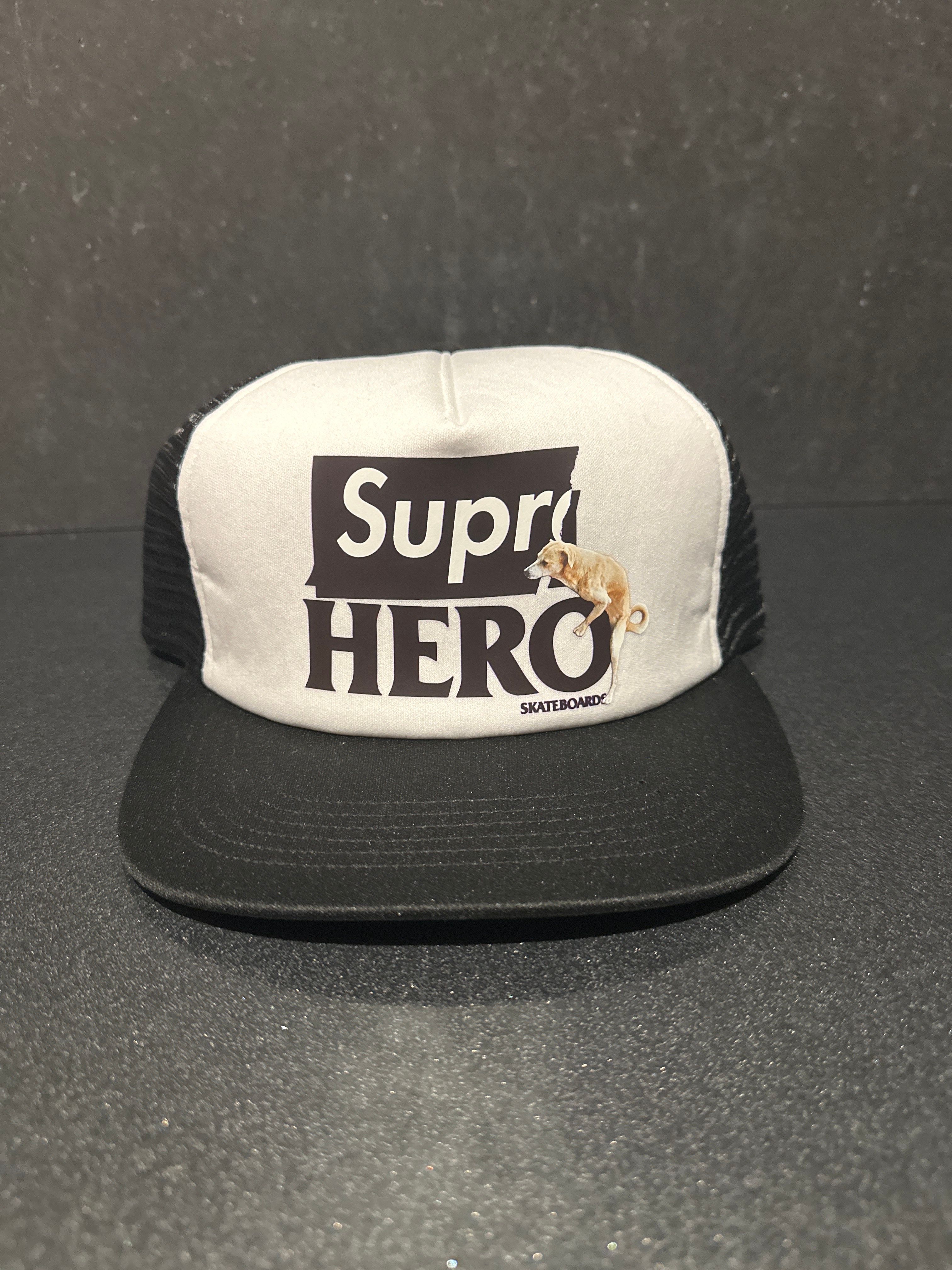 Supreme / ANTIHERO Mesh Back 5-Panel "Black"