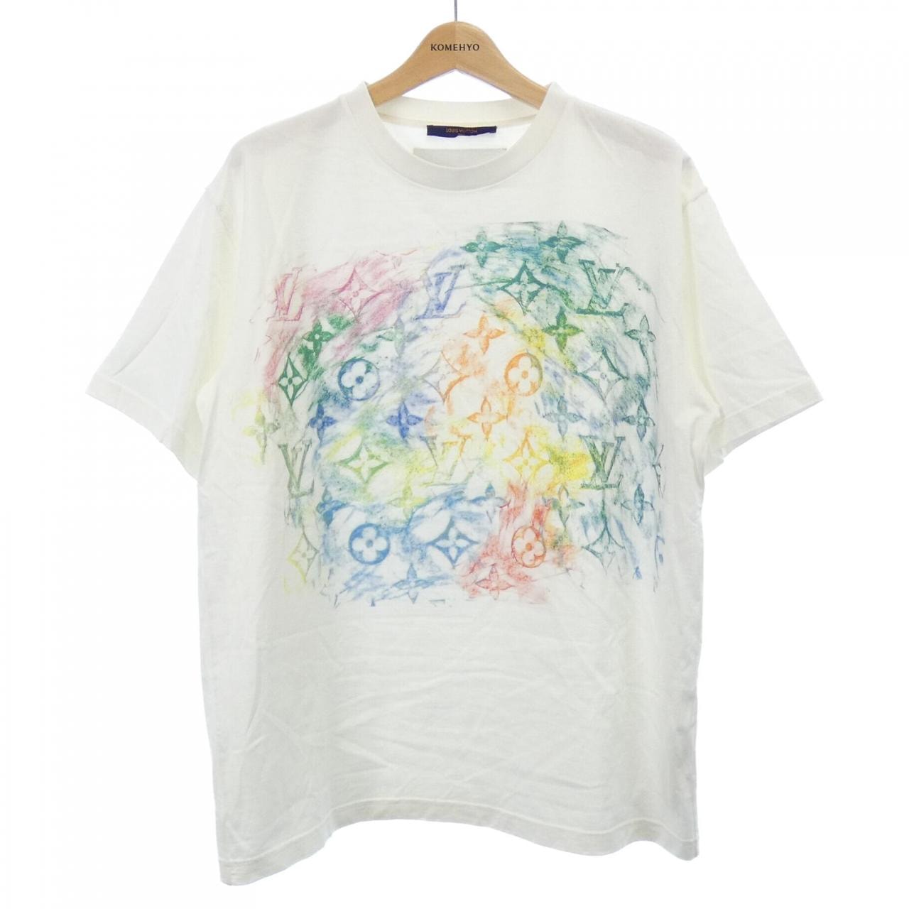 ルイヴィトン LOUIS VUITTON フロントプリンテッドパステル HKY17WNPG Tシャツ