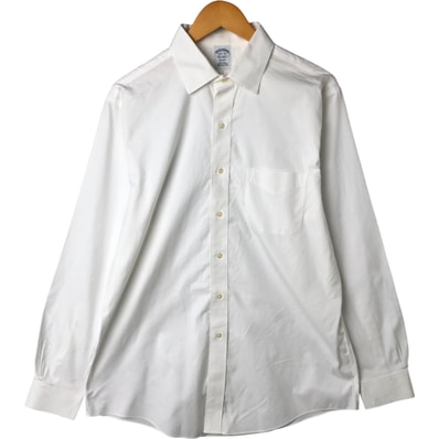 古着 ブルックスブラザーズ Brooks Brothers Est.1818 REGENT 長袖 コットンシャツ メンズL相当/eaa547525