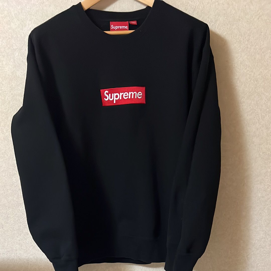 Supreme Box Logo Crewneck "Black" (22FW)
