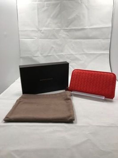 Bottega Veneta Zip Around Intrecciato Wallet