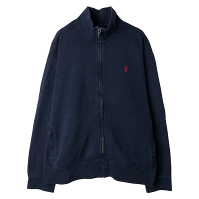 古着 ラルフローレン Ralph Lauren POLO by Ralph Lauren フルジップスウェットシャツ トレーナー メンズL相当/eaa610610