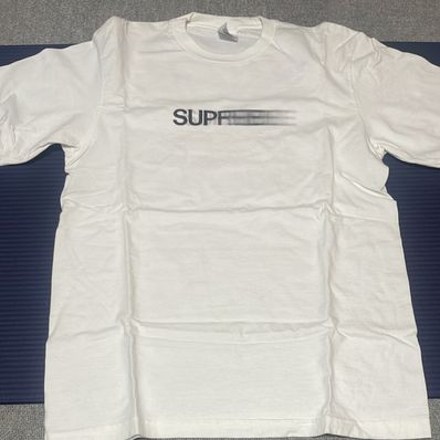 Supreme Motion Logo Tee "White" (23SS)