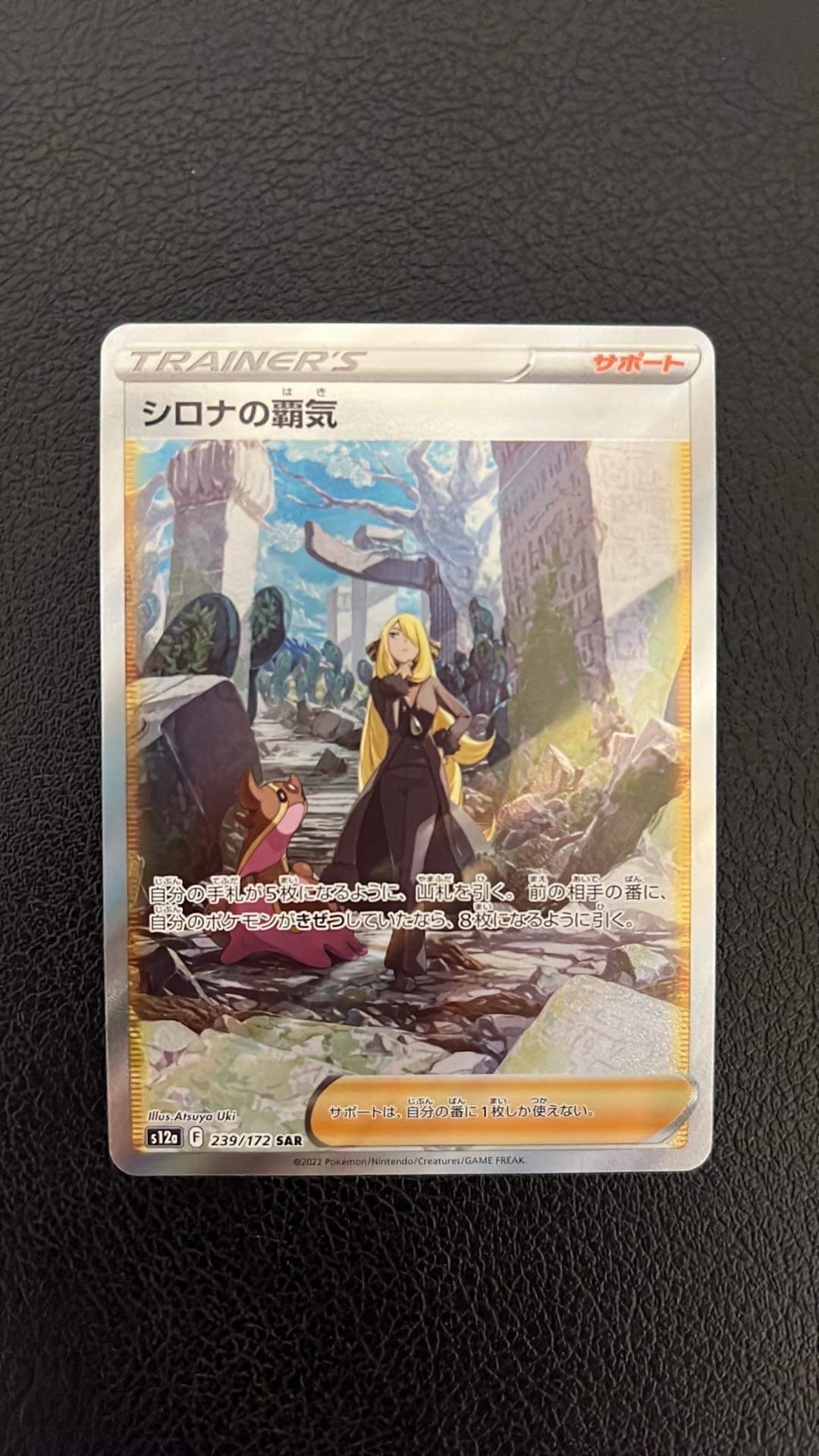 シロナの覇気 SAR[s12a 239/172](ハイクラスパック「VSTARユニバース」)