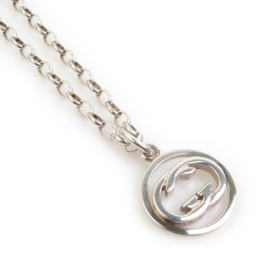 グッチ GUCCI ネックレス シルバー925 シルバー ユニセックス【中古】 h31771a