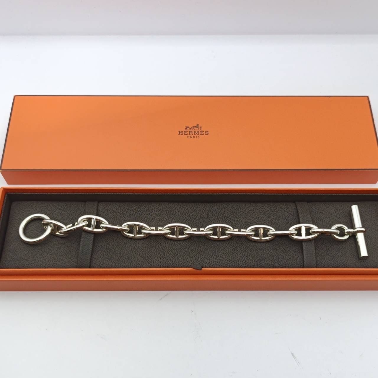 Hermes Chaine D'ancre GM Bracelet "Silver"