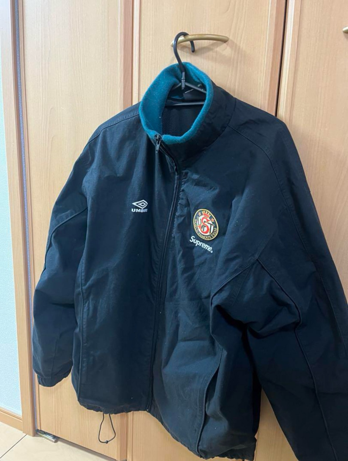 Supreme /Umbro Cotton Ripstop Track Jacket "Black"