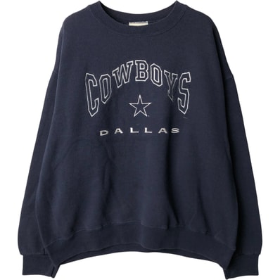 古着 90年代 リー Lee SPORT NFL DALLAS COWBOYS ダラスカウボーイズ スウェットシャツ トレーナー USA製 メンズL相当 ヴィンテージ/eaa449069
