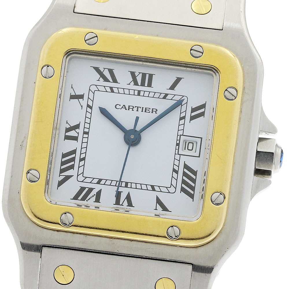 カルティエ サントスガルベLM 81036283 メンズ 【中古】