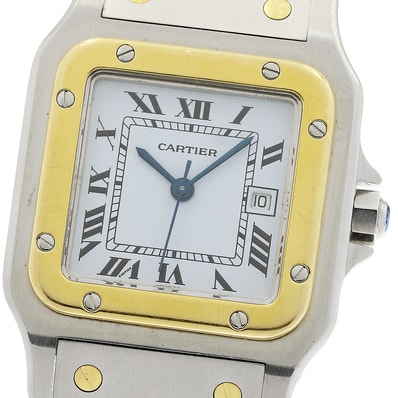 カルティエ サントスガルベLM 81036283 メンズ 【中古】