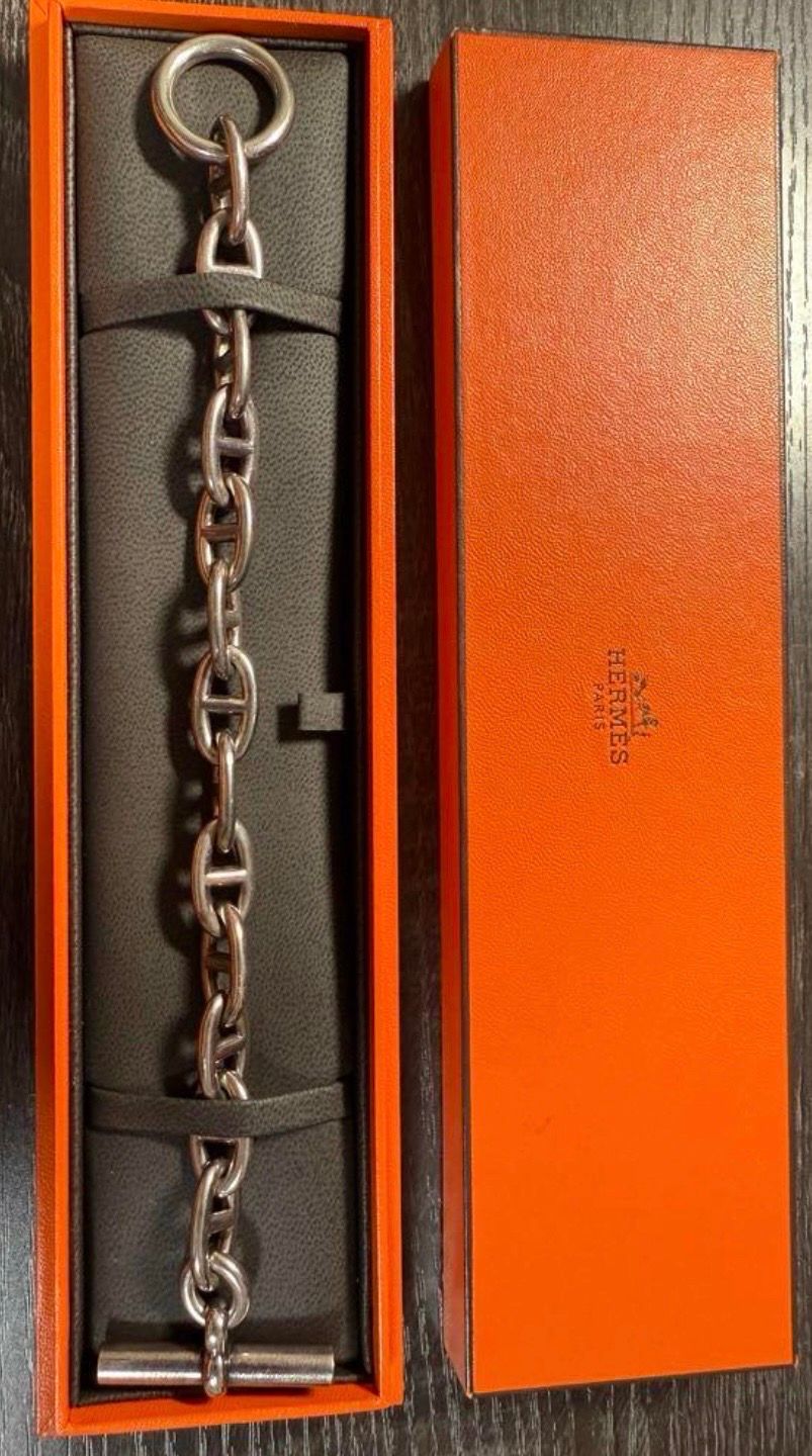 Hermes Chaine D'ancre GM Bracelet "Silver"