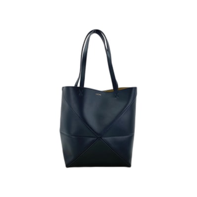 ロエベ LOEWE レザー パズルフォルド ハンドバッグ【中古】