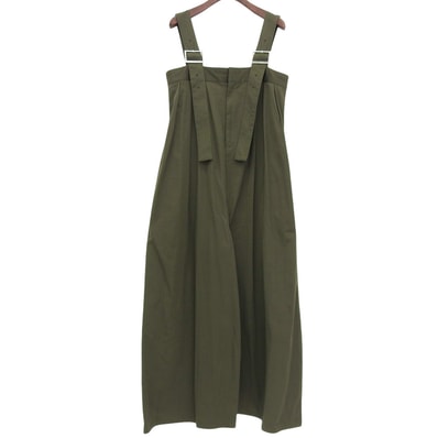 アンスリード ビッグパンツ オーバーオール オールインワン レディース カーキ 36 522430300201-01 36